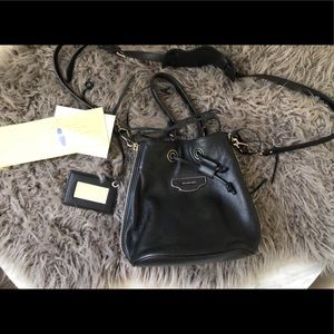 Balenciaga Paper Plate Bucket XS Leather.Any OFFER